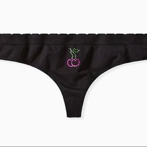 NEW Betsey Johnson torrid cherry thong panties